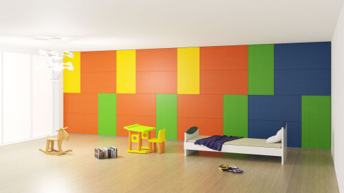 vitAcoustic 9mm PET Akustik Wand-Fliesen 120x60cm