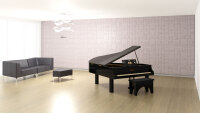vitAcoustic 9mm PET Akustik Wand-Fliesen 120x60cm