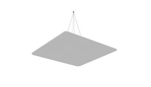 vitAcoustic Deckensegel, einlagig, QUADRAT