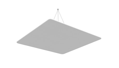 vitAcoustic Deckensegel, einlagig, QUADRAT