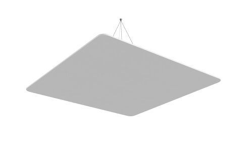 vitAcoustic Deckensegel, einlagig, QUADRAT