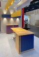 vitAcoustic Lichtbaffel 81 - optional mit linearem Licht und blendfreien Downlights