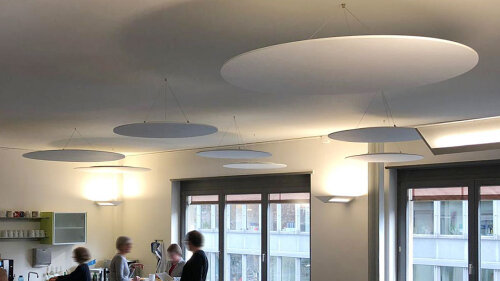 vitAcoustic Deckensegel, einlagig, RONDE
