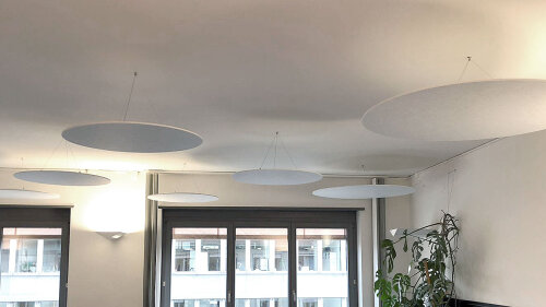 vitAcoustic Deckensegel, einlagig, RONDE