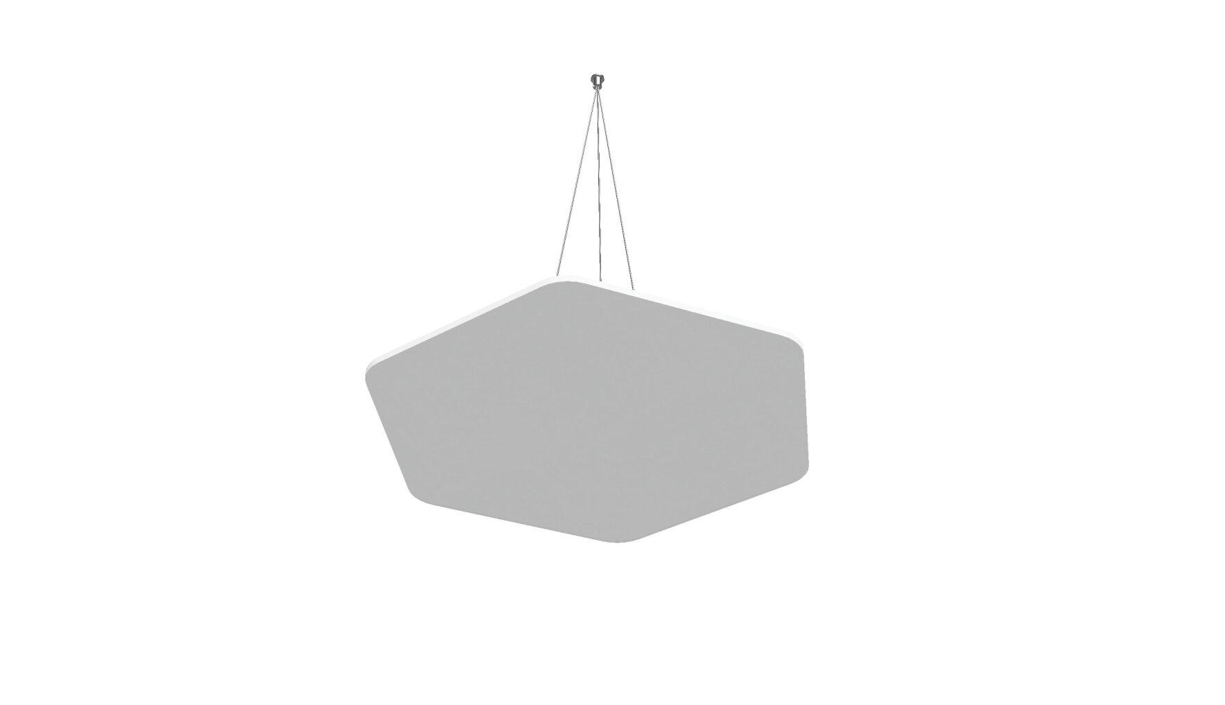 vitAcoustic Deckensegel, einlagig, HEXAGON