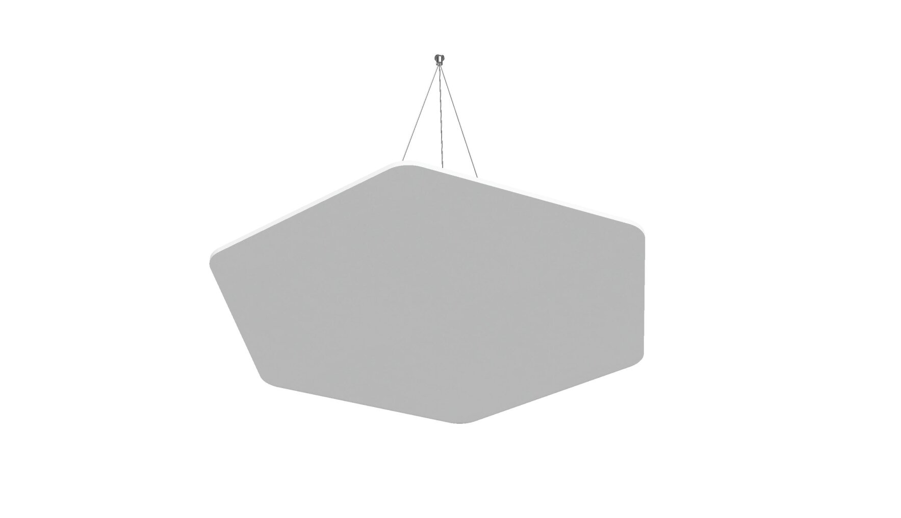 vitAcoustic Deckensegel, einlagig, HEXAGON