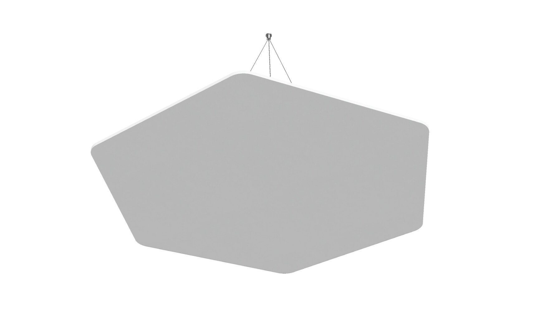 vitAcoustic Deckensegel, einlagig, HEXAGON