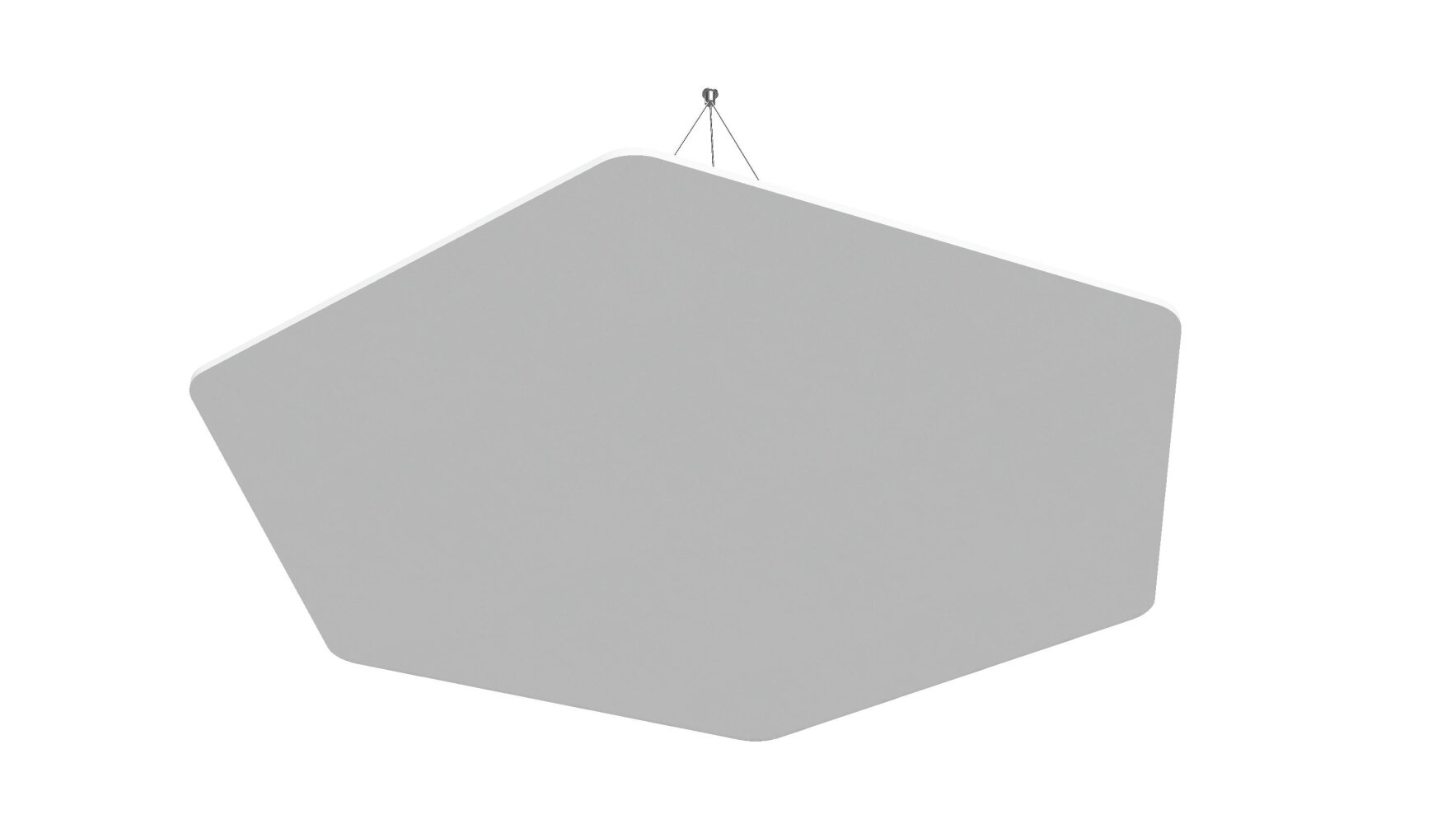vitAcoustic Deckensegel, einlagig, HEXAGON